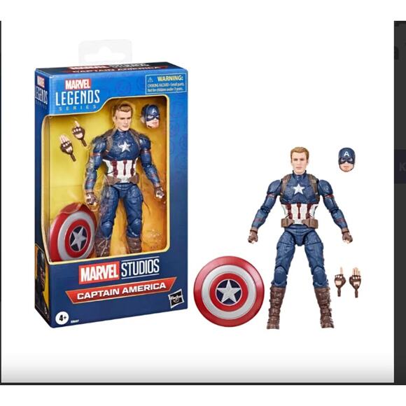 Hasbro Other - Legends Series Captain America Action Figure 15cm